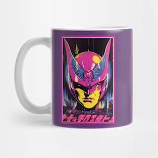 Retro Anime Comic Hero | Anime Origin | Vintage Anime Art Mug